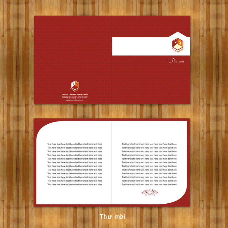 Phú Đạt Hoà Bình - Thiết kế nhận diện thương hiệu cho công ty nội thất