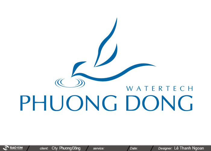 Phuong Dong watertech - Thiết kế nhận diện thương hiệu