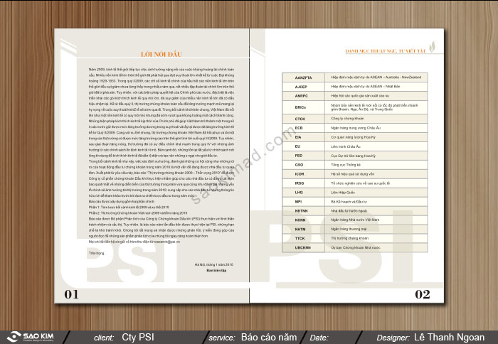 Chứng khoán PSI - Thiết kế hồ sơ năng lực cho Công ty chứng khoán Dầu khí