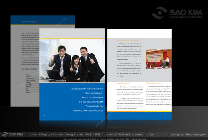 Chứng khoán PSI - Thiết kế hồ sơ năng lực cho Công ty chứng khoán Dầu khí