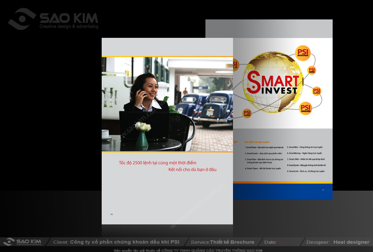 Chứng khoán PSI - Thiết kế hồ sơ năng lực cho Công ty chứng khoán Dầu khí