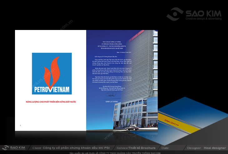 Chứng khoán PSI - Thiết kế hồ sơ năng lực cho Công ty chứng khoán Dầu khí