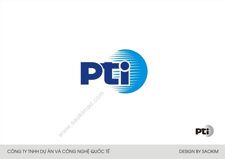 PTI - Thiết kế logo cho Công ty công nghệ PTI