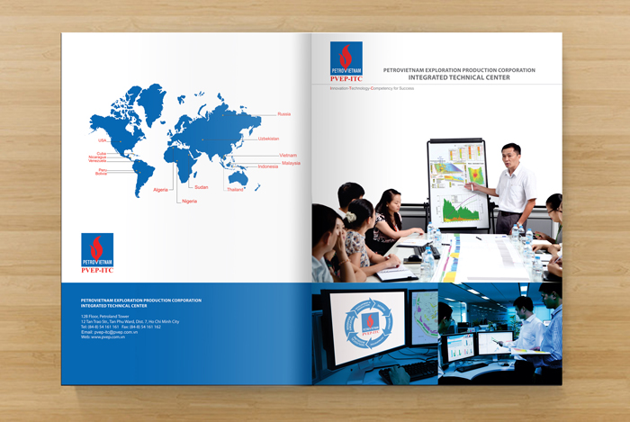 PVEP-ITC - Thiết kế hồ sơ năng lực cho Tổng Công ty Thăm Dò Khai Thác Dầu Khí