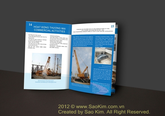 PVSB BẾN ĐÌNH - Thiết kế profile Công ty CP Đầu tư Dầu khí Sao Mai - Bến Đình