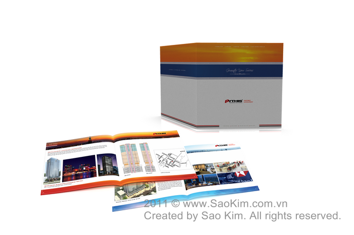 PYTHIS TOWER - Thiết kế Brochure giới thiệu dự án Pythis Tower