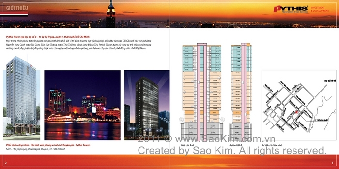 PYTHIS TOWER - Thiết kế Brochure giới thiệu dự án Pythis Tower