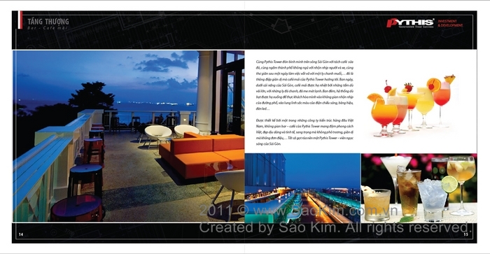 PYTHIS TOWER - Thiết kế Brochure giới thiệu dự án Pythis Tower
