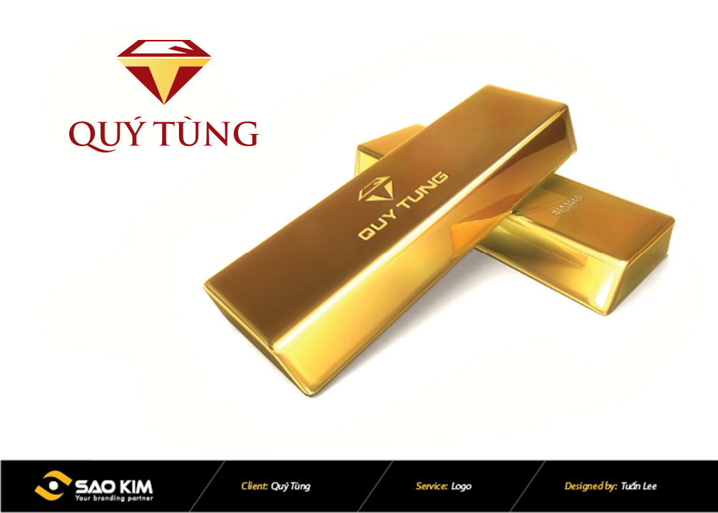 Quý Tùng - Thiết kế logo & Nhận diện thương hiệu Vàng Bạc Quý Tùng