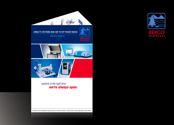 REXCO - Thiết kế tài liệu truyền thông cho Rexco