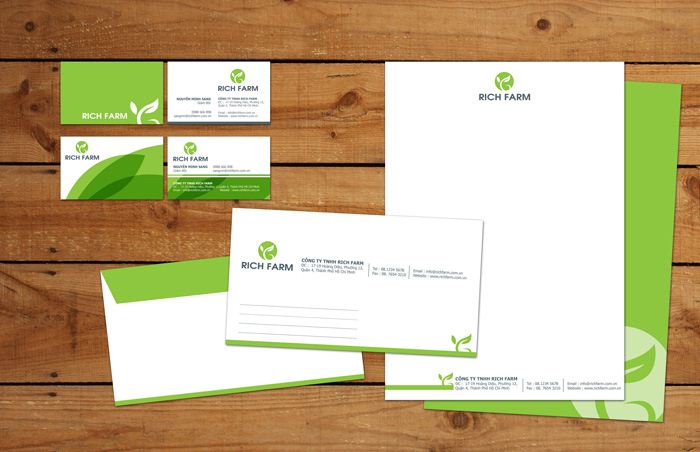RICH FARM - Thiết kế thương hiệu Công ty phân bón Rich Farm