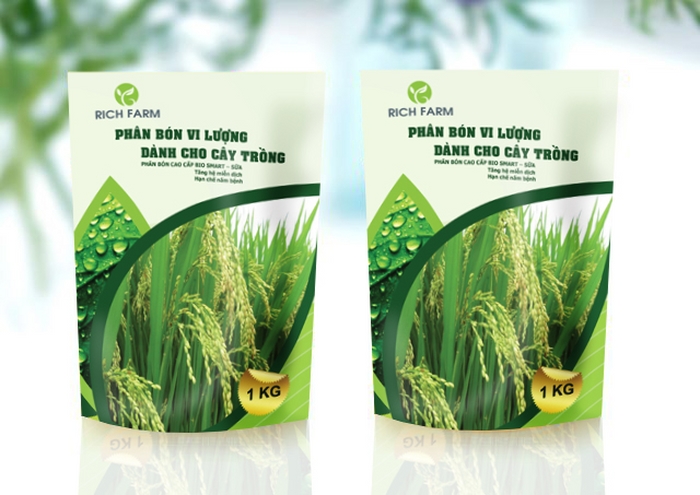 RICH FARM - Thiết kế thương hiệu Công ty phân bón Rich Farm