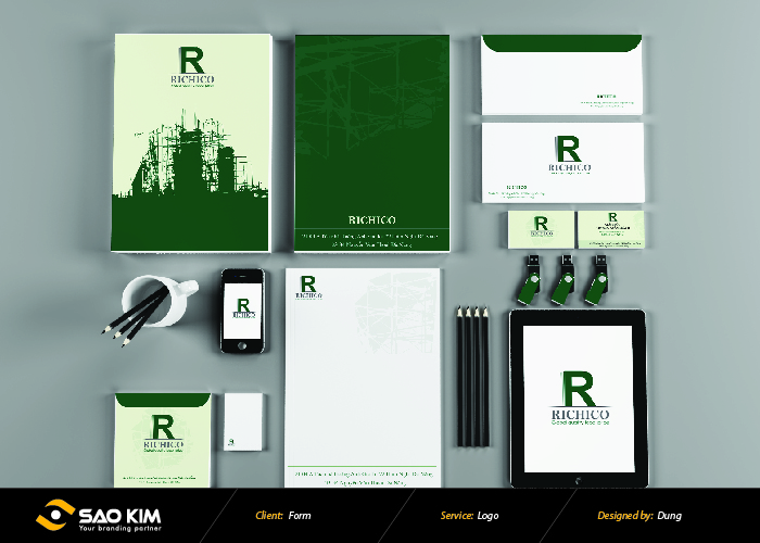 Richico - Thiết kế logo, đặt tên thương hiệu Richico