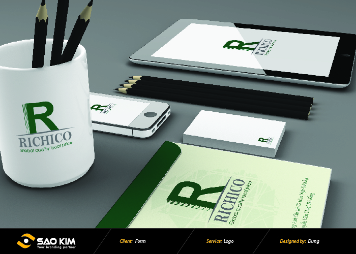 Richico - Thiết kế logo, đặt tên thương hiệu Richico