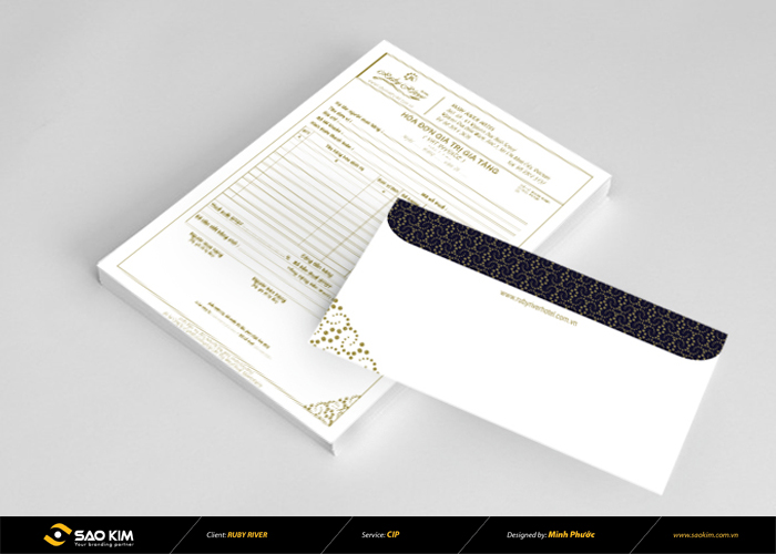 Ruby River Hotel - Thiết kế bộ nhận diện thương hiệu khách sạn Ruby River