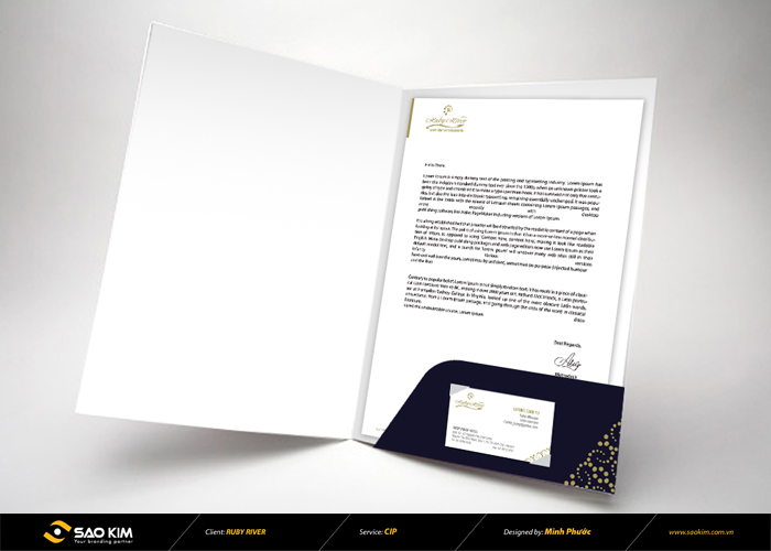 Ruby River Hotel - Thiết kế bộ nhận diện thương hiệu khách sạn Ruby River