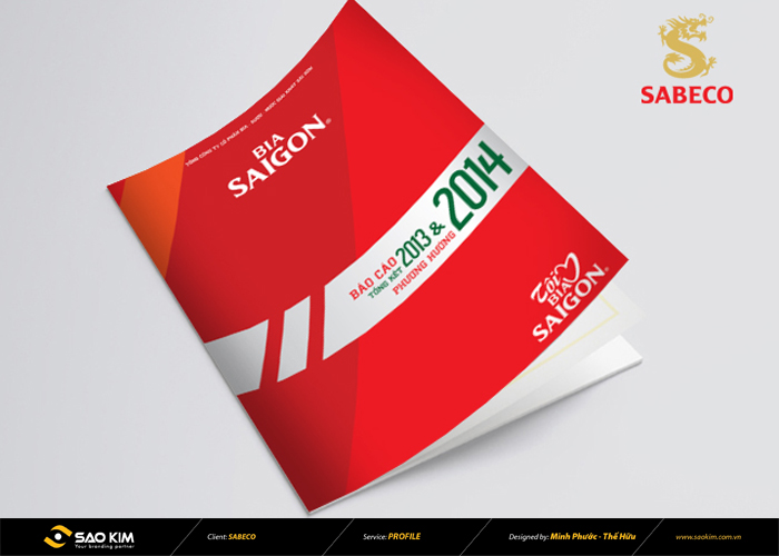 SABECO - Thiết kế báo cáo thường niên SABECO 2014