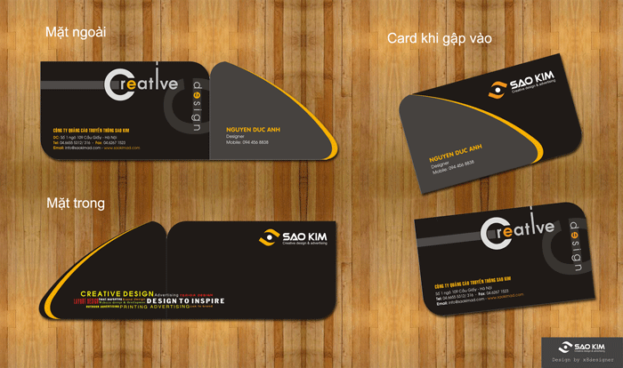 SAO KIM BRANDING - Hệ thống nhận diện thương hiệu Sao Kim Branding