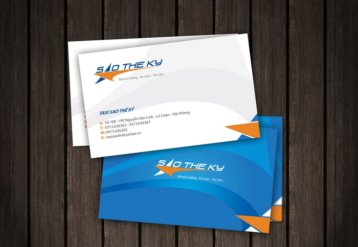 SAO THẾ KỶ - Thiết kế thương hiệu taxi Sao Thế Kỷ