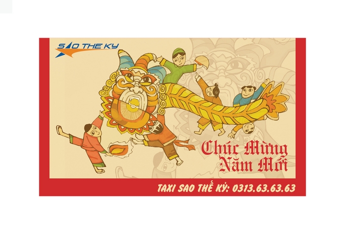 SAO THẾ KỶ - Thiết kế thương hiệu taxi Sao Thế Kỷ