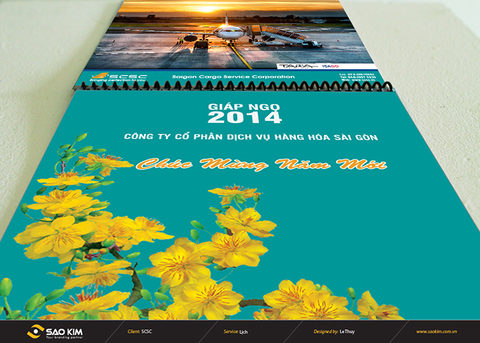 SCSC - Thiết kế lịch tết 204 SCSC