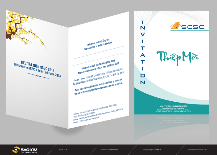 SCSC - Thiết kế lịch tết 204 SCSC