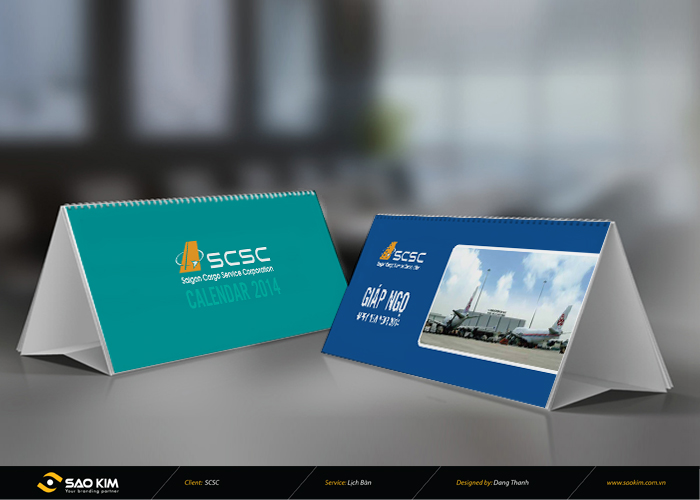 SCSC - Thiết kế lịch tết 204 SCSC