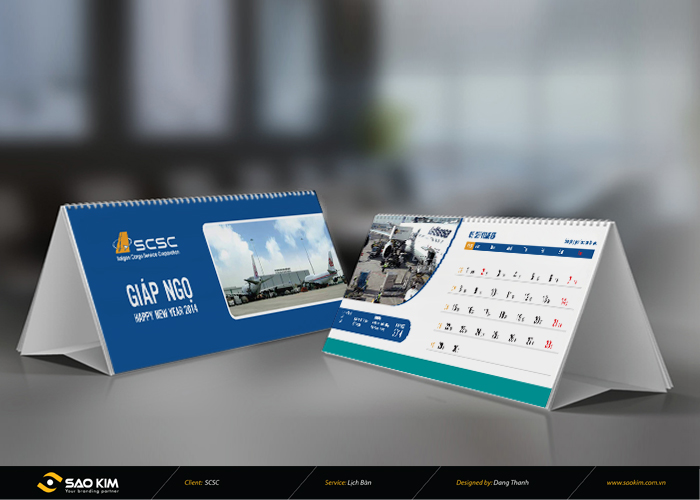 SCSC - Thiết kế lịch tết 204 SCSC