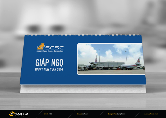 SCSC - Thiết kế lịch tết 204 SCSC