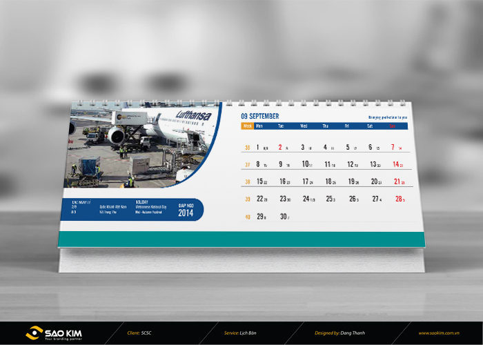 SCSC - Thiết kế lịch tết 204 SCSC