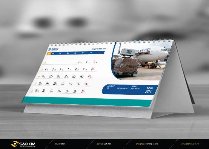 SCSC - Thiết kế lịch tết 204 SCSC