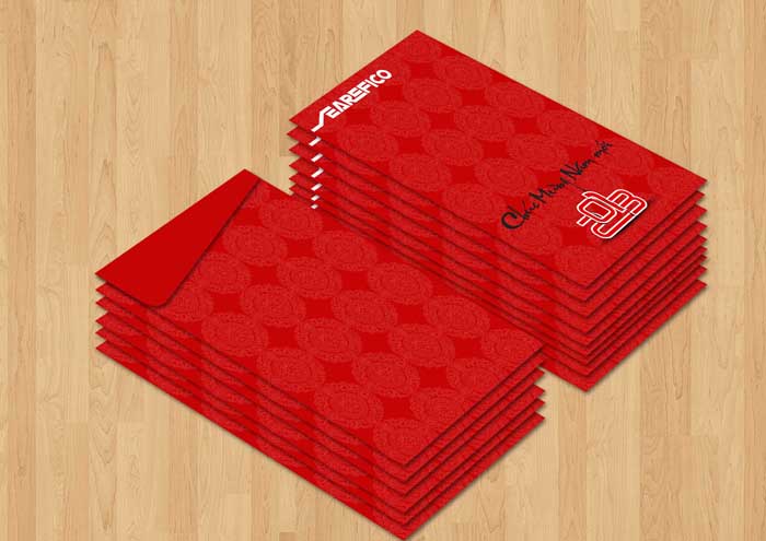SEAREFICO - Thiết kế bộ thiệp mừng năm mới cho SEAREFICO