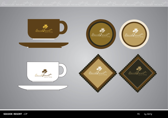SEASIDE RESORT - Thiết kế nhận diện thương hiệu cho Resort 4* SEASIDE