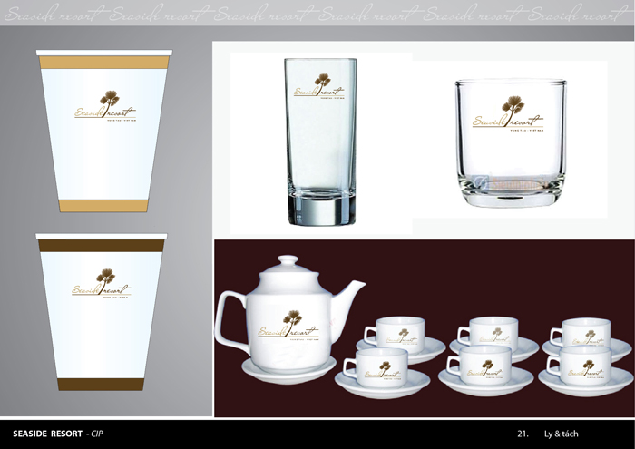 SEASIDE RESORT - Thiết kế nhận diện thương hiệu cho Resort 4* SEASIDE
