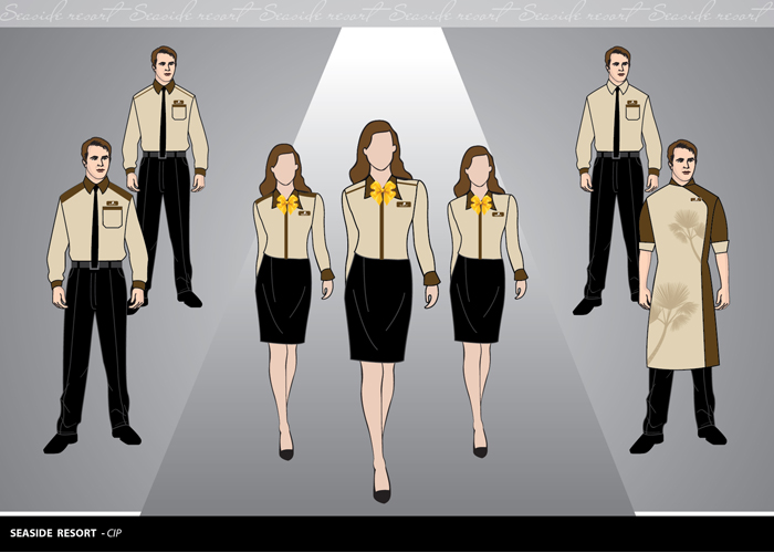 SEASIDE RESORT - Thiết kế nhận diện thương hiệu cho Resort 4* SEASIDE