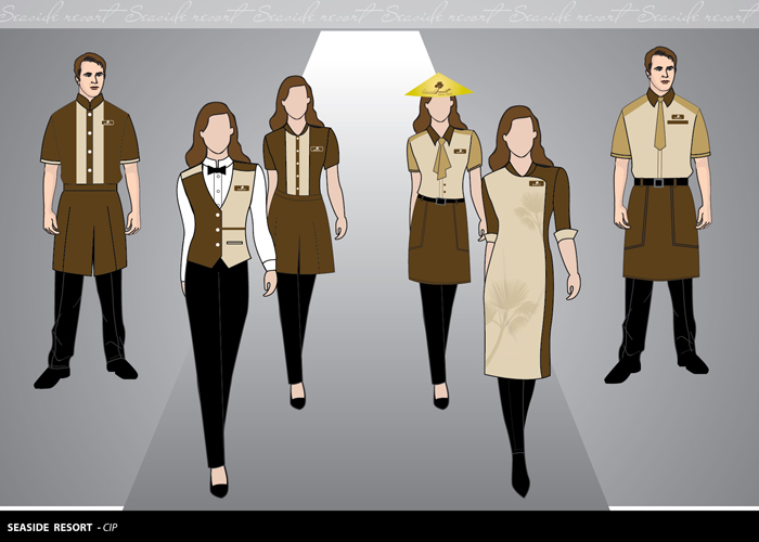 SEASIDE RESORT - Thiết kế nhận diện thương hiệu cho Resort 4* SEASIDE