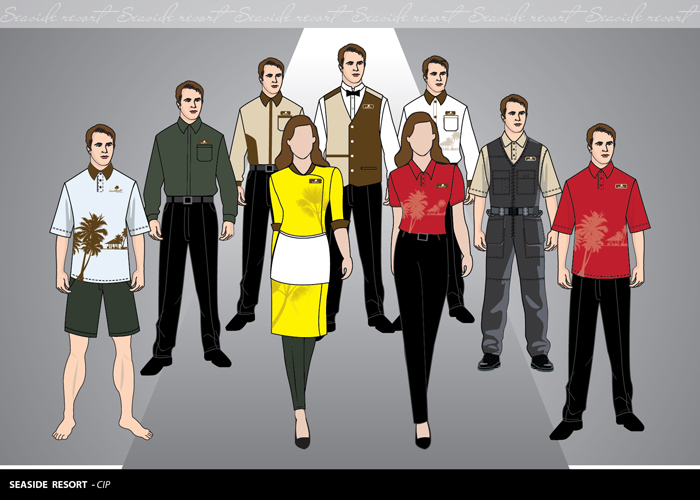 SEASIDE RESORT - Thiết kế nhận diện thương hiệu cho Resort 4* SEASIDE