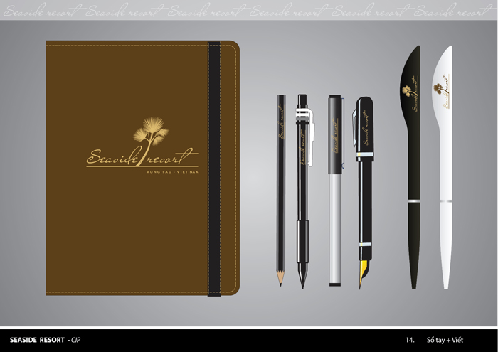 SEASIDE RESORT - Thiết kế nhận diện thương hiệu cho Resort 4* SEASIDE