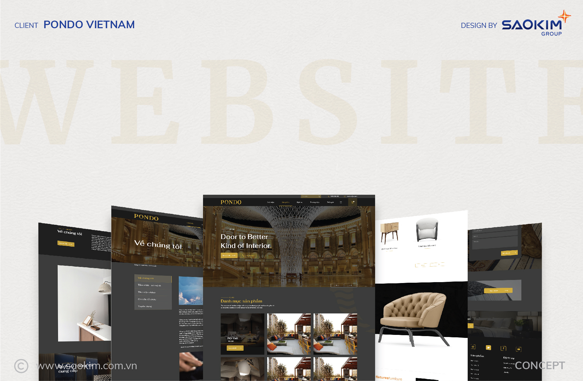 PONDO - Design Website and Brand identity Pondo Việt Nam