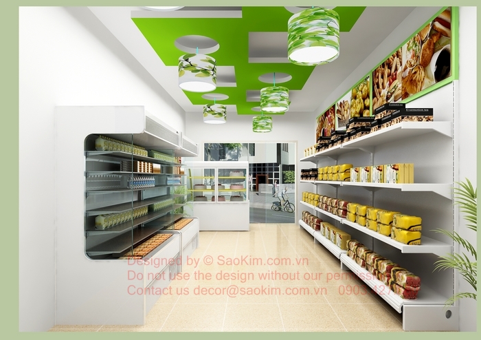 SHOWROOM BAKERY - Thiết kế nhận diện showroom Bakery