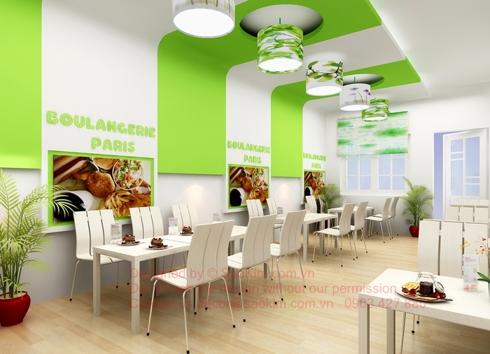 SHOWROOM BAKERY - Thiết kế nhận diện showroom Bakery