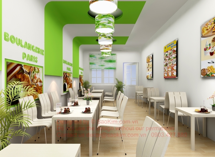 SHOWROOM BAKERY - Thiết kế nhận diện showroom Bakery