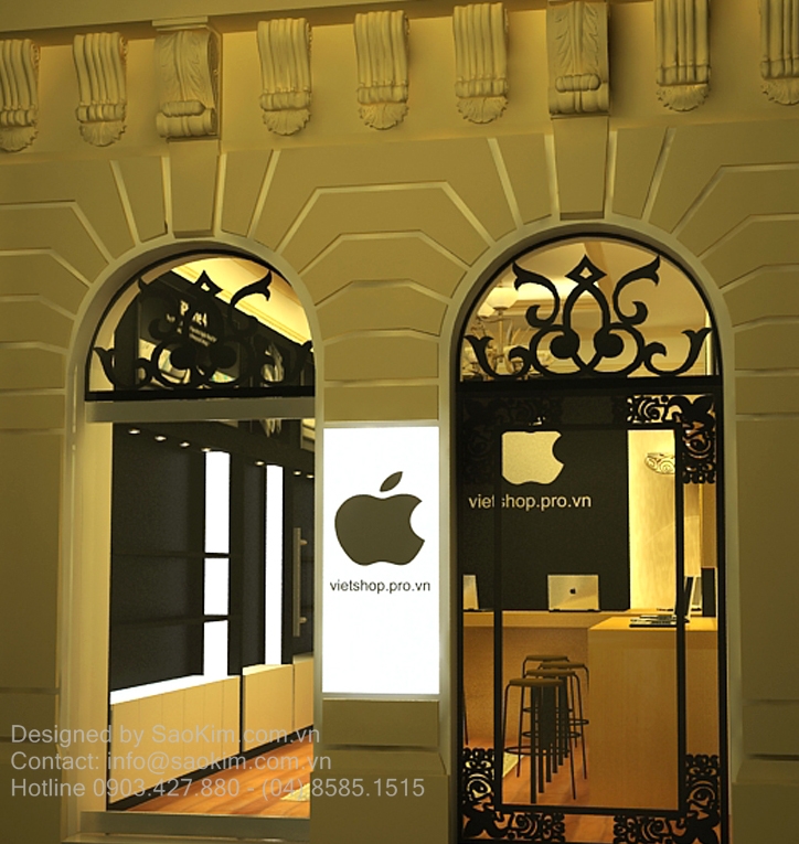 SHOWROOM IPHONE - Thiết kế Showroom Iphone