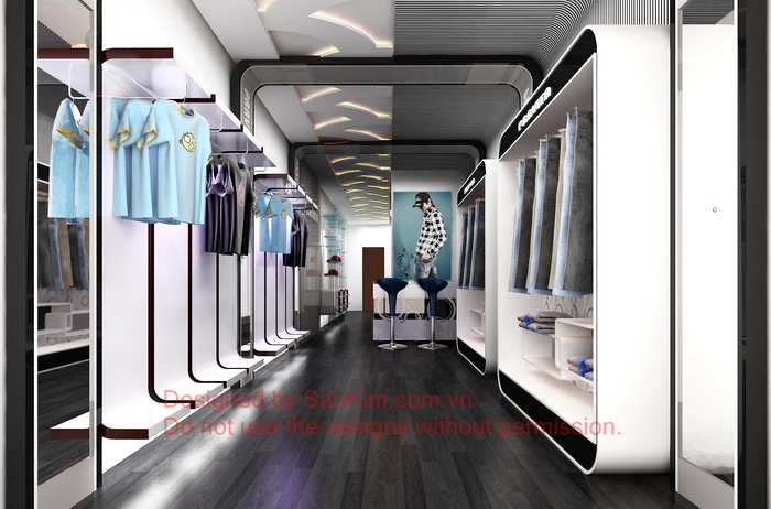 PRAVITA - Thiết kế showroom thời trang Pravita