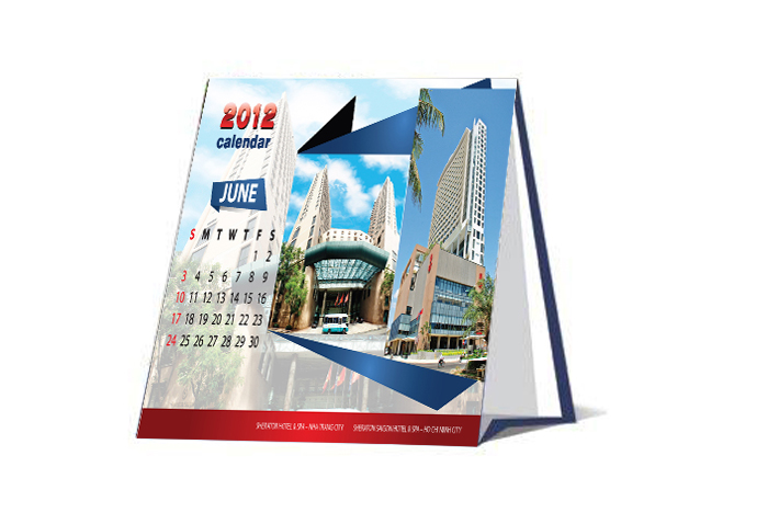 Sinh Nam Metal - Thiết kế lịch để bàn 2012 cho Công ty Sinh Nam Metal