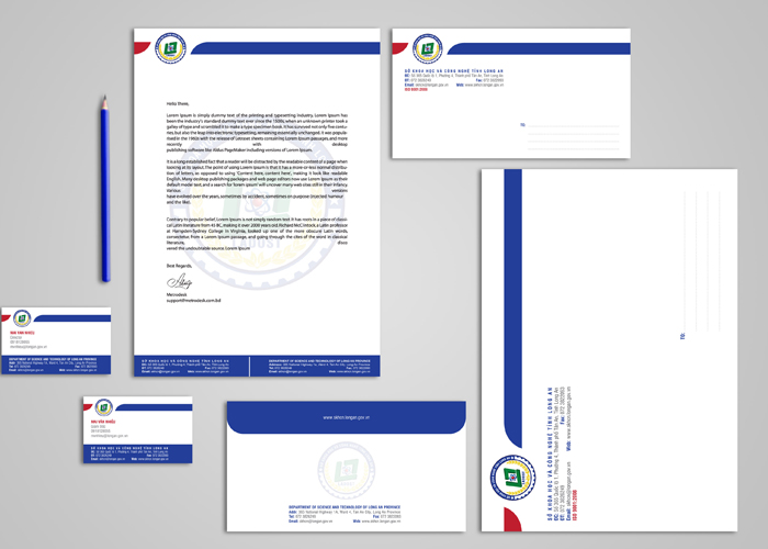 Sở Khoa học và Công nghệ Tỉnh Long An - Thiết kế, qui chuẩn logo Sở Khoa học và Công nghệ Tỉnh Long An