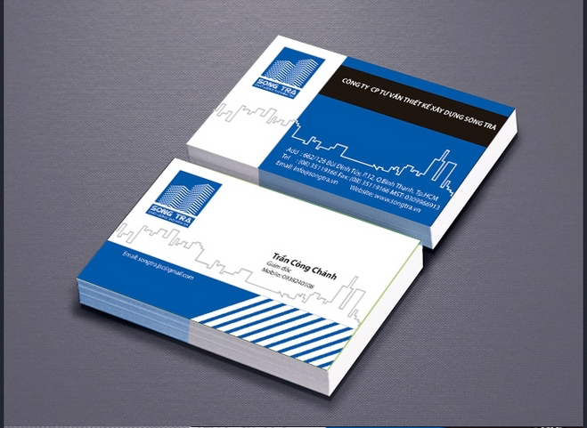 SÔNG TRÀ - Thiết kế hệ thống nhận diện thương hiệu cho Công ty Sông Trà