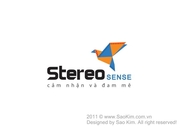 STEREO SENSE - Thiết kế logo và mô hình rạp chiều phim cho Stereo Sense