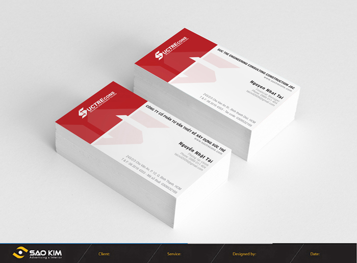 SỨC TRẺ CONSTRUCTION - Thiết kế nhận diện thương hiệu Công ty Cổ Phần Tư vấn thiết kế Xây dựng Sức Trẻ
