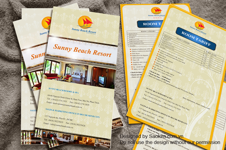 Sunny Beach Resort - Thiết kế thương hiệu cho resort 4* tại Mũi Né